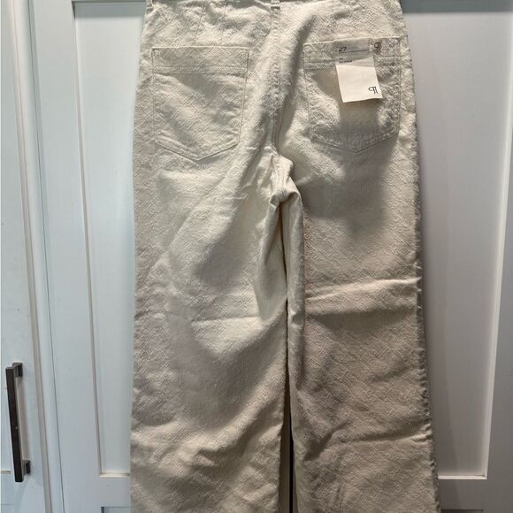 THE SKIPPER- HIGH RISE CROPPED WIDE LEG - Picture 5 of 7